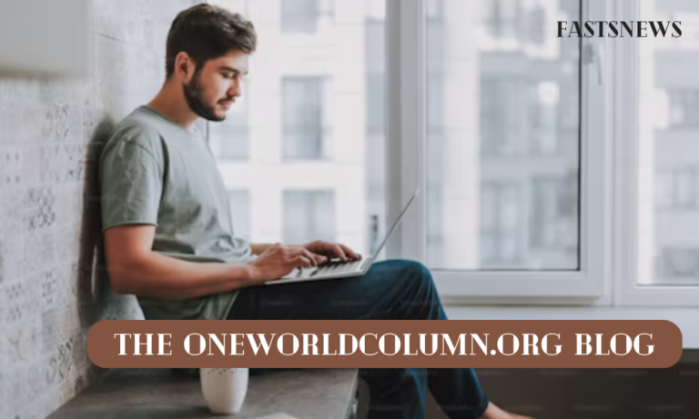 The oneworldcolumn.org Blog